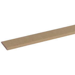 Moulure de recouvrement en MDF 260 x 3 x 0,4 cm Moulure de recouvrement en MDF 260 x 3 x 0,4 cm