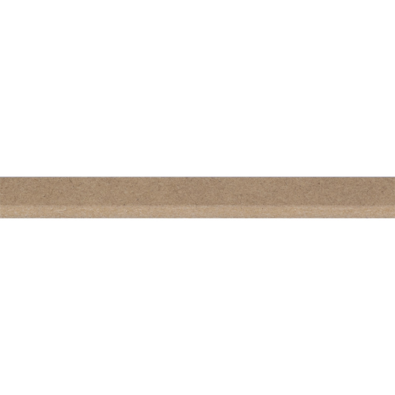 Moulure de recouvrement en MDF 260 x 2,2 x 0,4 cm Moulure de recouvrement en MDF 260 x 2,2 x 0,4 cm