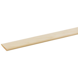 Moulure de recouvrement en pin 270 x 4,5 x 0,5 cm Moulure de recouvrement en pin 270 x 4,5 x 0,5 cm