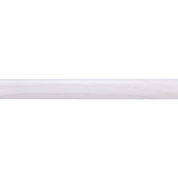 Latte quart de rond en MDF frêne blanc 260 x 1,3 x 1,3 cm Latte quart de rond en MDF frêne blanc 260 x 1,3 x 1,3 cm
