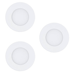 Spot encastrable LED Fueva-z blanc dimmable Ø 8,5 cm 3 × 2,8 W EGLO