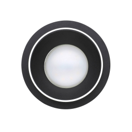 Spot encastrable Carosso noir et blanc Ø 9,3 cm GU10 35 W EGLO