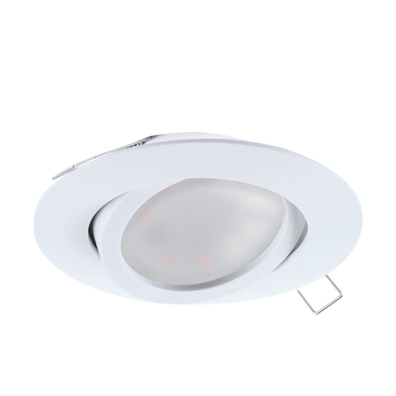 Spot encastrable LED Tedo blanc Ø 8 cm GU10 4,6 W EGLO