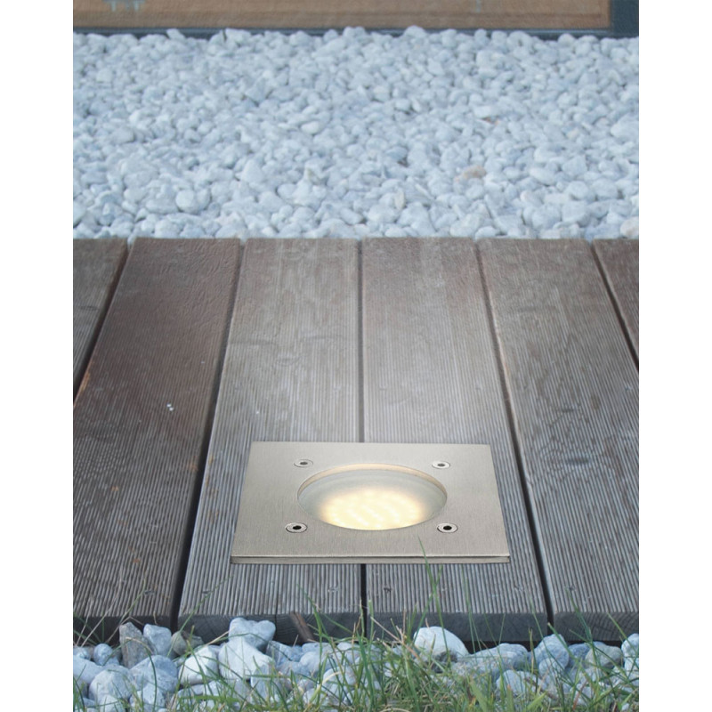Spot encastrable LED Lamedo acier inoxydable 2,5 W EGLO Spot encastrable LED Lamedo acier inoxydable 2,5 W EGLO