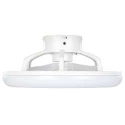 Plafonnier LED Kostrena blanc et noir Ø 45,5 cm 3 × 8,5 W EGLO