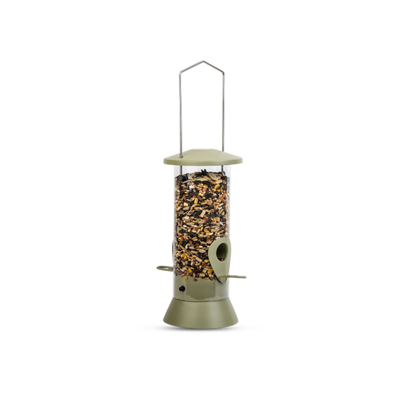 Colonne à graines en métal verte 10 x 14,5 x 23 cm EMMA'S GARDEN