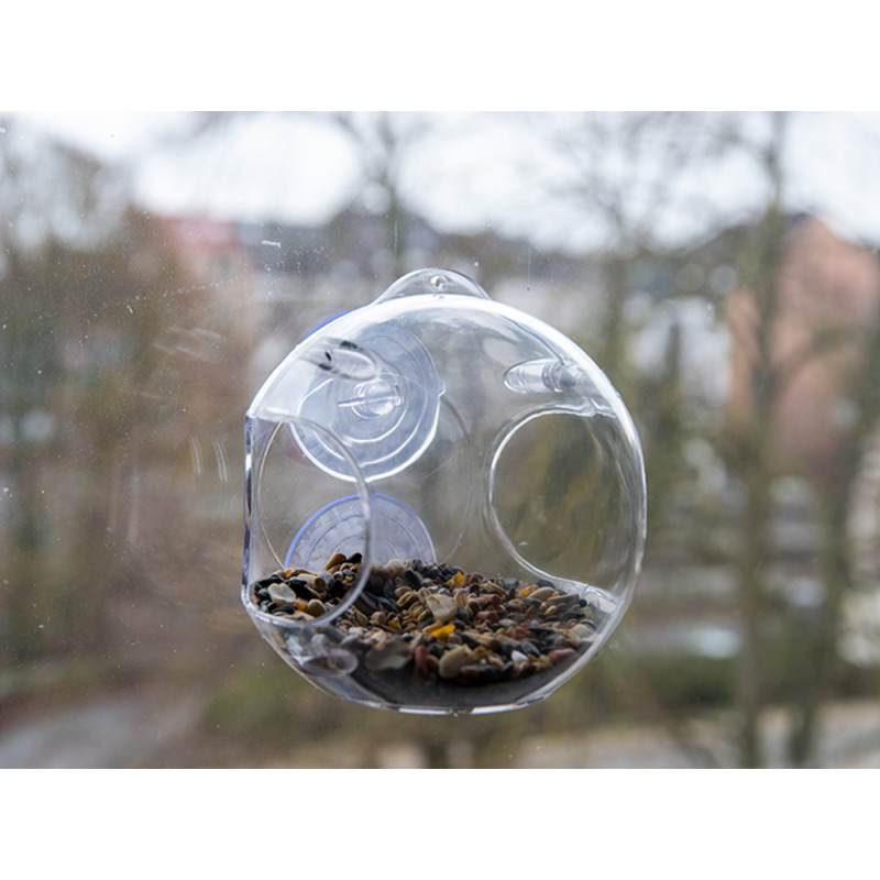 Mangeoire pour fenêtre 14 x 13 x 14 cm EMMA'S GARDEN