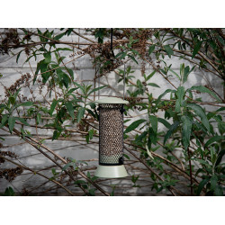 Colonne à coeurs de tournesol en métal noire et verte Ø 10 x 23 cm EMMA'S GARDEN