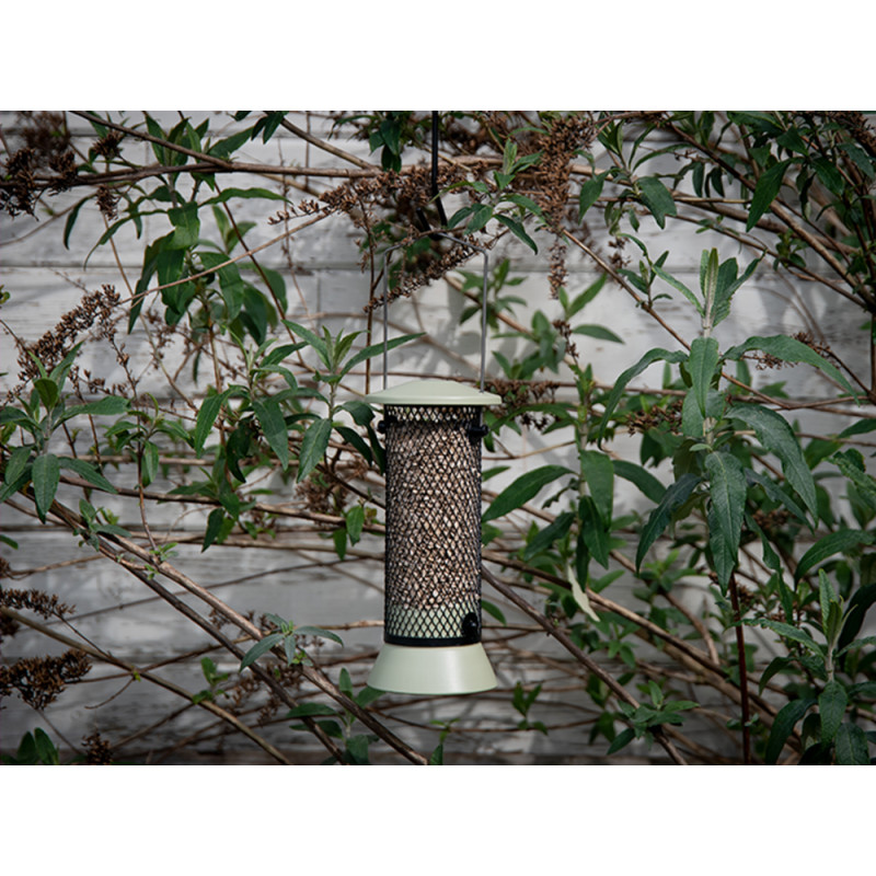 Colonne à coeurs de tournesol en métal noire et verte Ø 10 x 23 cm EMMA'S GARDEN