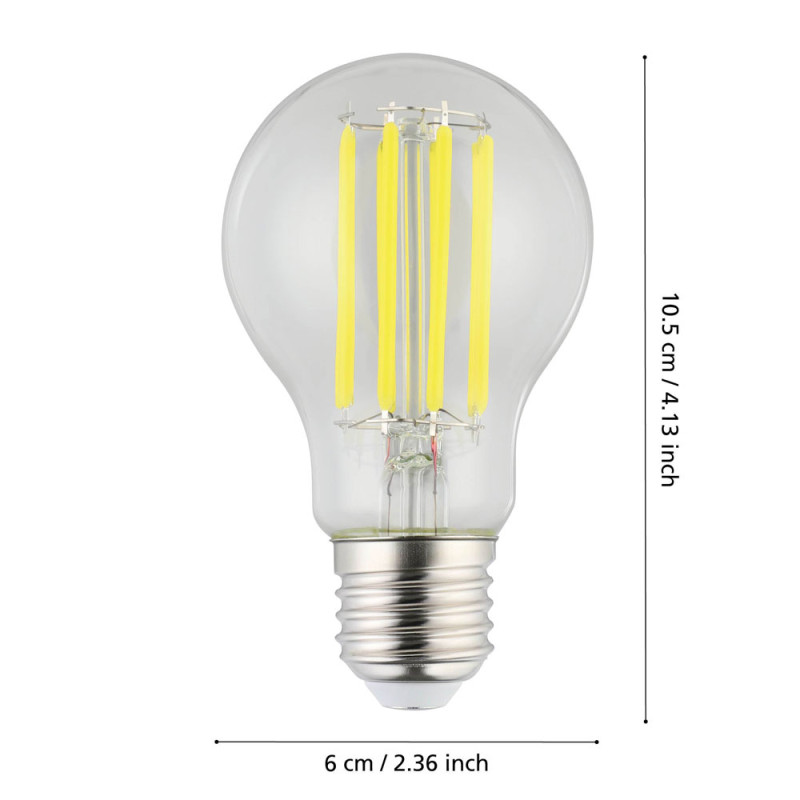 Ampoule LED A60 transparente Ø 6 cm E27 3,8 W EGLO Ampoule LED A60 transparente Ø 6 cm E27 3,8 W EGLO