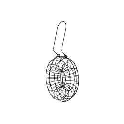Porte-boules de graisse carrousel noir – Nourrissez vos oiseaux