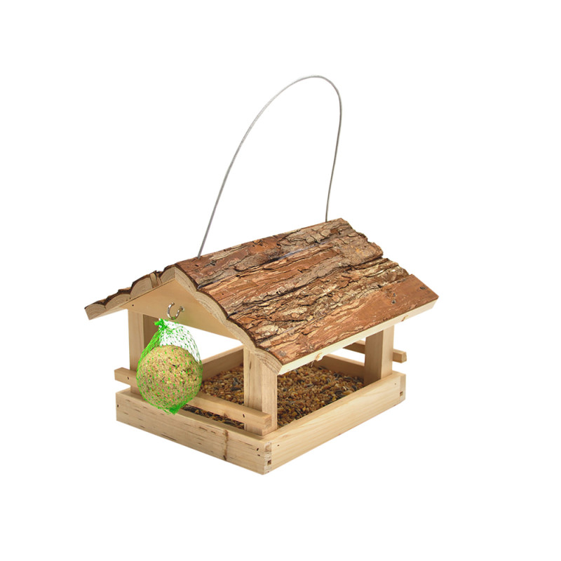 Mangeoire Klara en bois – Nourrissez vos oiseaux | EMMA's GARDEN