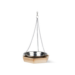 Abreuvoir Zinnia en bois – Nourrissez les oiseaux | EMMA'S GARDEN