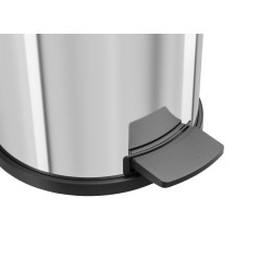 Poubelle à pédale Solid L inox 18 L HAILO Poubelle à pédale Solid L inox 18 L HAILO