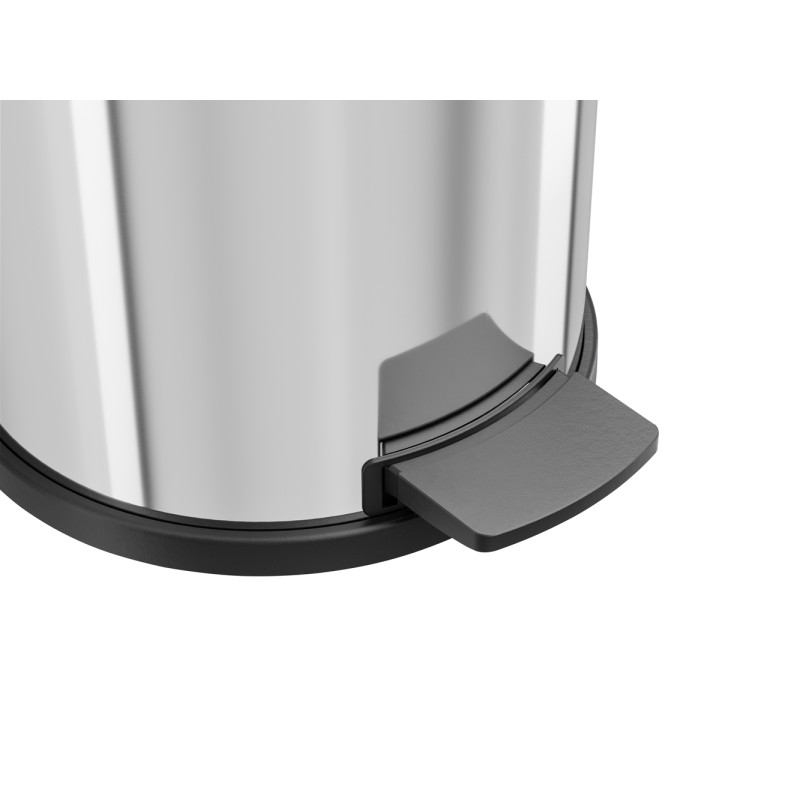 Poubelle à pédale Solid L inox 18 L HAILO Poubelle à pédale Solid L inox 18 L HAILO