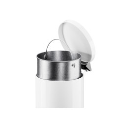 Poubelle à pédale Solid L blanche 18 L HAILO