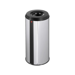 Poubelle Profiline Safe XL inox 45 L HAILO