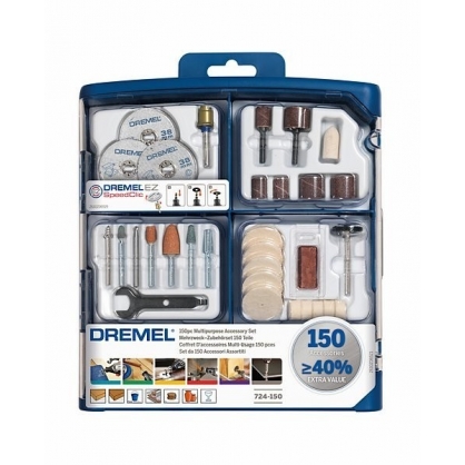 Coffret de 150 accessoires DREMEL® multi-usage Kits d'accessoires