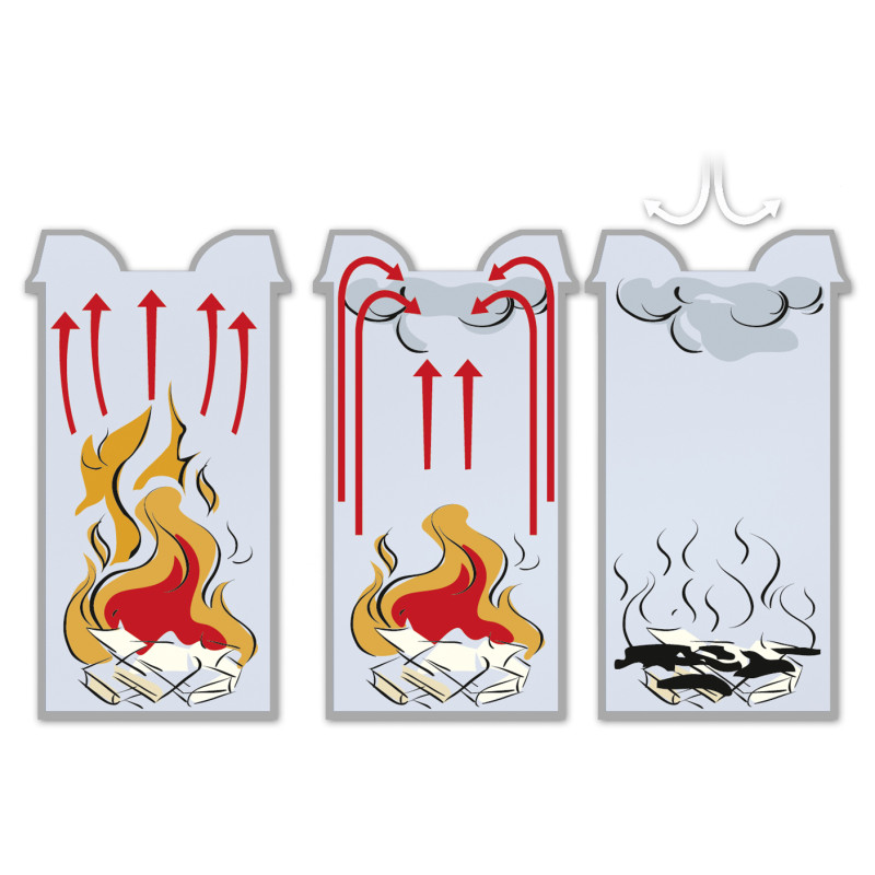 Poubelle Profiline Safe Plus XL noire 45 L HAILO