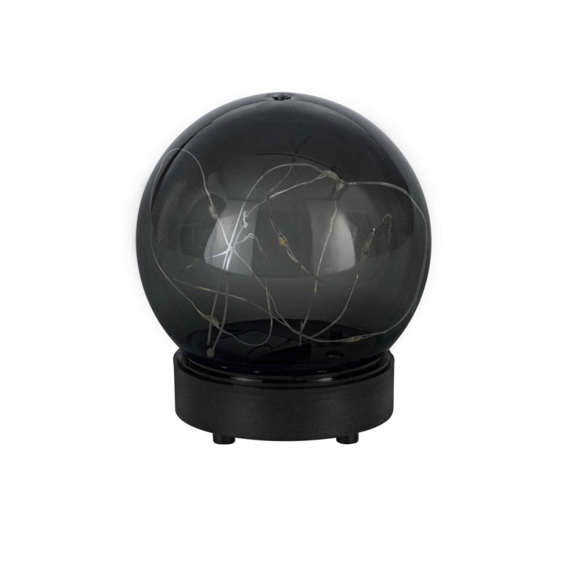 Lampe extérieure LED solaire noire Ø 10 cm 10 × 0,06 W EGLO Lampe extérieure LED solaire noire Ø 10 cm 10 × 0,06 W EGLO