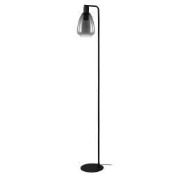 Lampadaire Chelvey noir E27 40 W EGLO