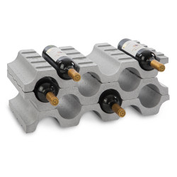 Porte-bouteilles en polystyrène 9 bouteilles MOTTEZ