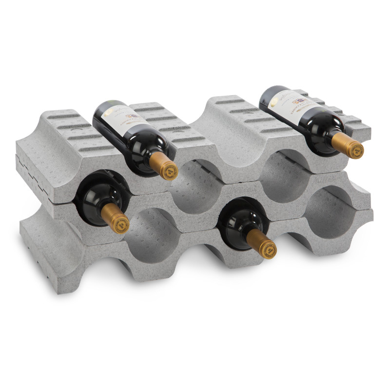 Porte-bouteilles en polystyrène 9 bouteilles MOTTEZ