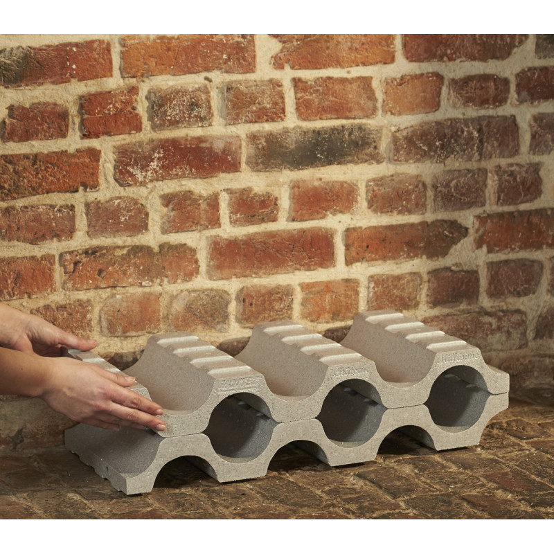 Porte-bouteilles en polystyrène 9 bouteilles MOTTEZ