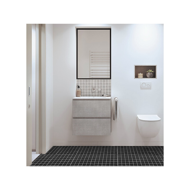 Carrelage Mosaïque Onyx Anthracite Antidérapant 30x30 cm | MAT INTER