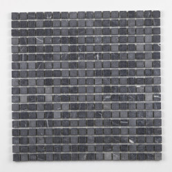 Carrelage Mosaïque Marquina Noir – Ambiance Chic | MAT INTER