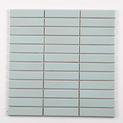 Carrelage Mosaïque Calcite Vert d'Eau – Élégance Intemporelle | MAT INTER