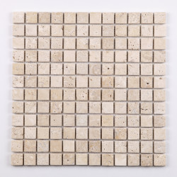 Carrelage Mosaïque Hêtre Beige Vieilli 30,5x30,5 – Ambiance Chaleureuse | MAT INTER