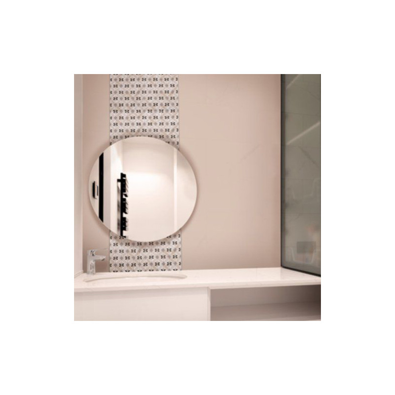 Carrelage mosaïque Fusain blanc, gris et noir 30,5 x 30,5 cm