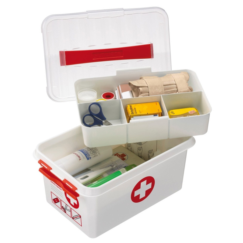 Boite de premier secours 6 L + Insert
