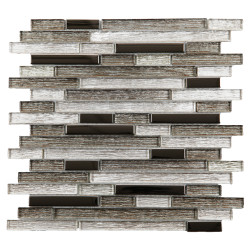 Carrelage Mosaïque Verre Brun 30x30 – Style Unique | MAT INTER