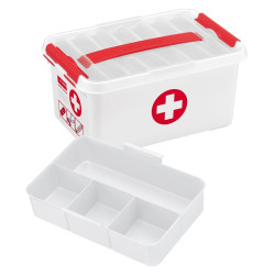 Boite de premier secours 6 L + Insert