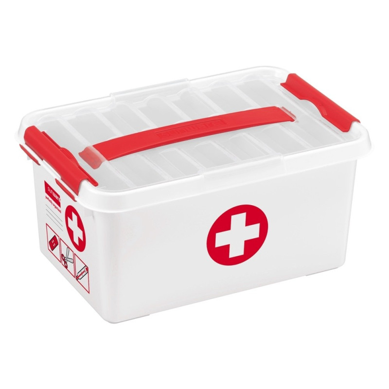 Boite de premier secours 6 L + Insert