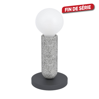 Lampe de table Gianconecchia anthracite Ø 5,5 cm E27 40 W EGLO