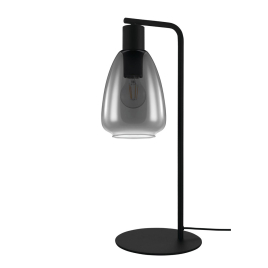 Lampe de table Chelvey noire E27 40 W EGLO