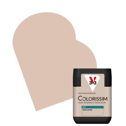 Testeur Peinture Colorissim Sable Rose Mat – Échantillon Idéal | V33