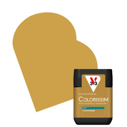 Testeur Peinture Colorissim Laiton Mat – Échantillon Idéal | V33