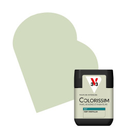 Testeur Peinture Colorissim Vert Cristallin – Échantillon Mat | V33