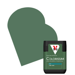 Testeur Peinture Vert Jade Mat Colorissim – Échantillon Idéal | V33