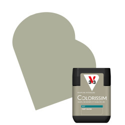 Testeur Peinture Colorissim Vert Sauge Mat – Échantillon Idéal | V33