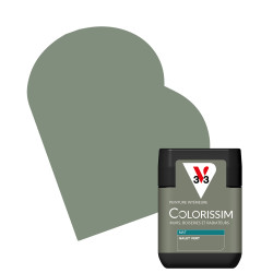 Testeur peinture Colorissim Galet Vert Mat – Échantillon Idéal | V33