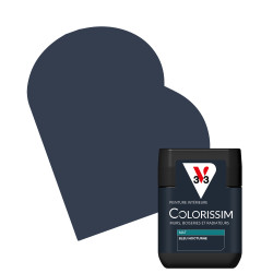 Testeur Peinture Colorissim Bleu Nocturne Mat – Idéal pour tester | V33