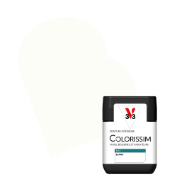 Testeur peinture Colorissim blanc mat – Échantillon | V33