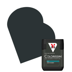 Testeur peinture pour murs Colorissim gris charbon mat 0,075 L V33