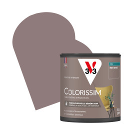 Peinture pour murs Colorissim bois grisé mat 0,5 L V33