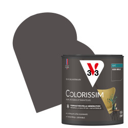 Peinture murale Colorissim Bois Brûlé Mat – Finition Veloutée | V33